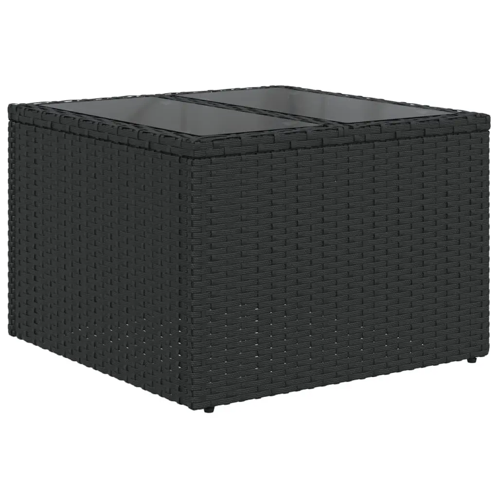 5 Piece Outdoor Sofa Set in Black