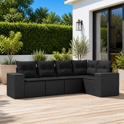 Friendly 5-Piece Outdoor Sectional Sofa Set for You