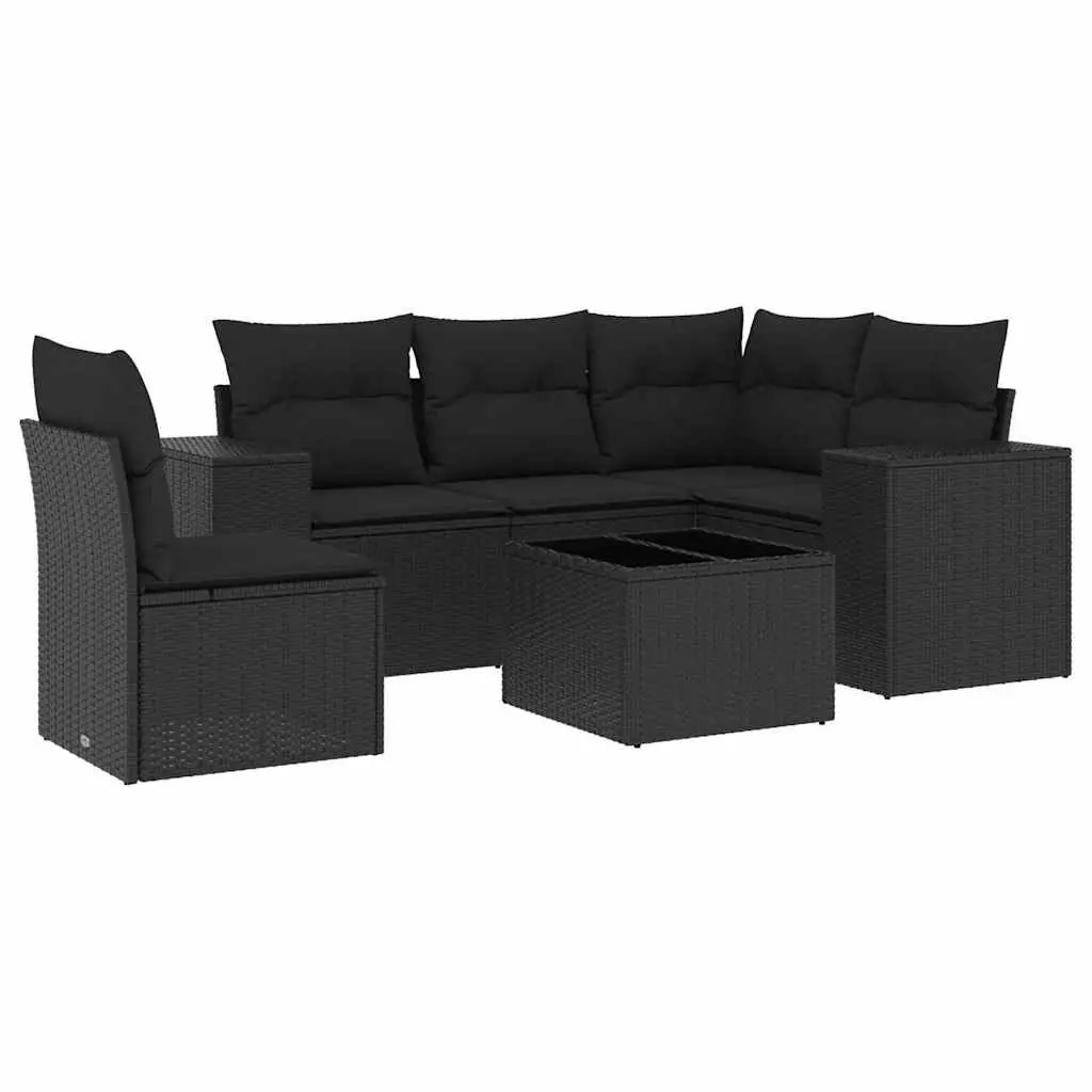 6 Piece Garden Sofa Set
