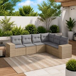 Your Perfect 6-Piece Outdoor Garden Sofa Set Awaits