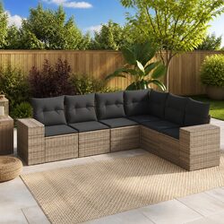 Your New Outdoor 6-Piece Sofa Set Awaits You