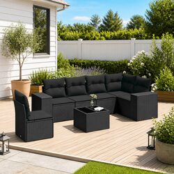 Your Perfect 7-Piece Outdoor Sofa Set Awaits You