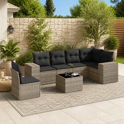 Enhance Your Outdoors with a 7-Piece Sofa Set