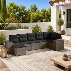 Create Your Perfect Outdoor Retreat with a 7 Piece Sofa Set