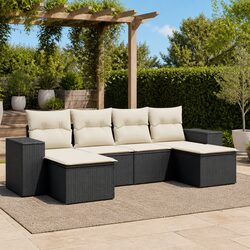 Create Your Perfect Outdoor Oasis with 6-Piece Sofa Set