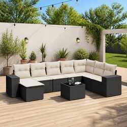 Your Perfect Outdoor Sofa Set: 9-Piece Comfort Awaits