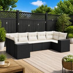 Create Your Cozy Outdoor Retreat with 7 Piece Sofa Set