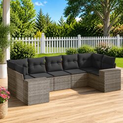 Enjoy Your Outdoor Time with This 7 Piece Sofa Set