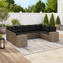 Create Your Perfect Outdoor Lounge with 9 Piece Set