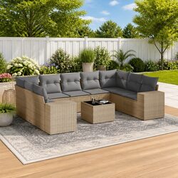 Create Your Outdoor Retreat with a 10 Piece Sofa Set