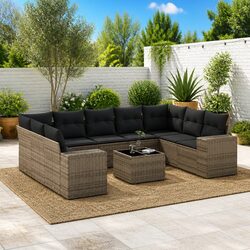 Your Perfect 10 Piece Garden Sofa Set Awaits
