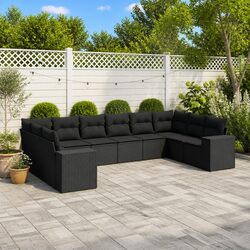 Enjoy Your Outdoors with This 10 Piece Modular Sofa Set