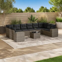 Your New 11-Piece Outdoor Sofa Set Awaits