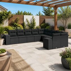 Your Friendly 10-Piece Outdoor Sofa Set for Relaxation