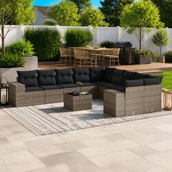 Create a Cozy Outdoor Retreat with 11 Piece Sofa Set