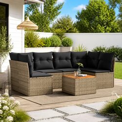 Your Perfect 7 Piece Grey Sofa Set for Outdoor Relaxation