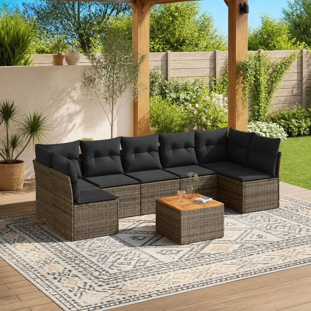 8 Piece Outdoor Sofa Set