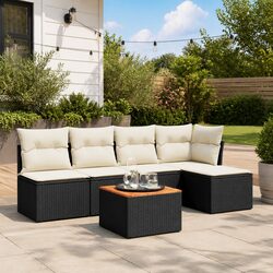 Friendly 6-Piece Garden Sofa Set to Elevate Your Space