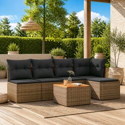 Create Your Perfect Outdoor Space with a 6-Piece Sofa Set