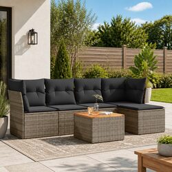 Create Your Dream Space with a 6 Piece Garden Sofa Set