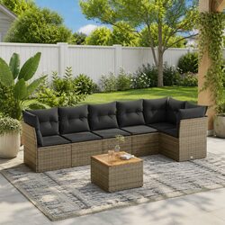 Create Your Outdoor Oasis with a 7 Piece Sofa Set
