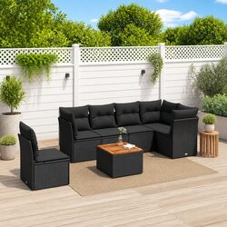 Comfortable 7-Piece Garden Sofa Set for Your Enjoyment