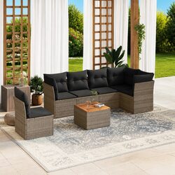Your New Favorite 7 Piece Outdoor Sofa Set