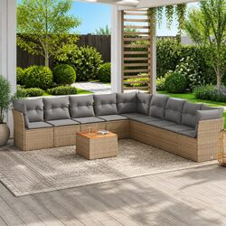 Your Friendly 10 Piece Outdoor Sofa Set for Relaxing Spaces