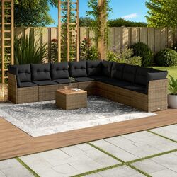 You're Going to Love This 10 Piece Garden Sofa Set