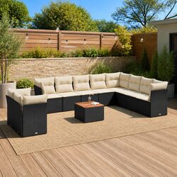 Your Ideal 11 Piece Garden Sofa Set Awaits You