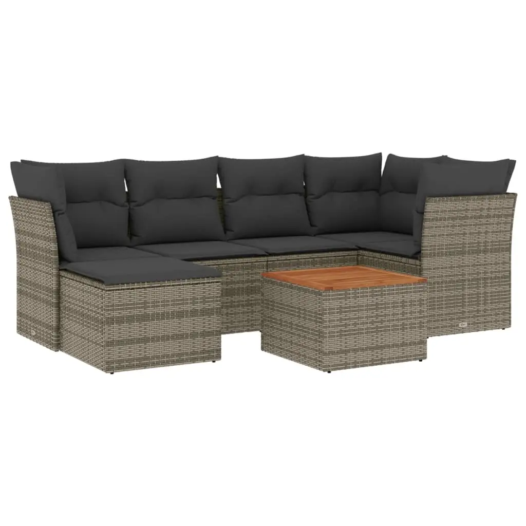 7 Piece Garden Sofa Set for Relaxation
