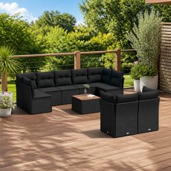 Your New 10-Piece Garden Sofa Set Awaits You