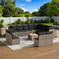 Your Perfect 13 Piece Garden Sofa Set Awaits