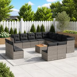 Friendly 14 Piece Garden Sofa Set for Outdoor Fun