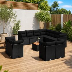 Your Perfect 12 Piece Garden Sofa Set Awaits