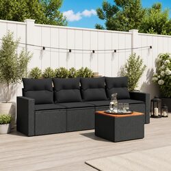 Your Outdoor Space with 5 Piece Garden Sofa Set