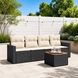 Create Comfort Outdoors with Our 5-Piece Sofa Set