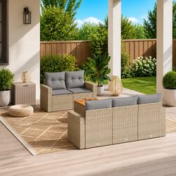 Enjoy Your Outdoor Time with Our 6-Piece Sofa Set