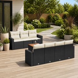 Your Outdoor Space Awaits: 8-Piece Garden Sofa Set