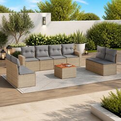 Create Your Outdoor Oasis with a 9-Piece Sofa Set
