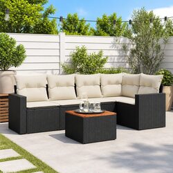 Create Your Perfect Outdoor Area with a 6-Piece Sofa Set