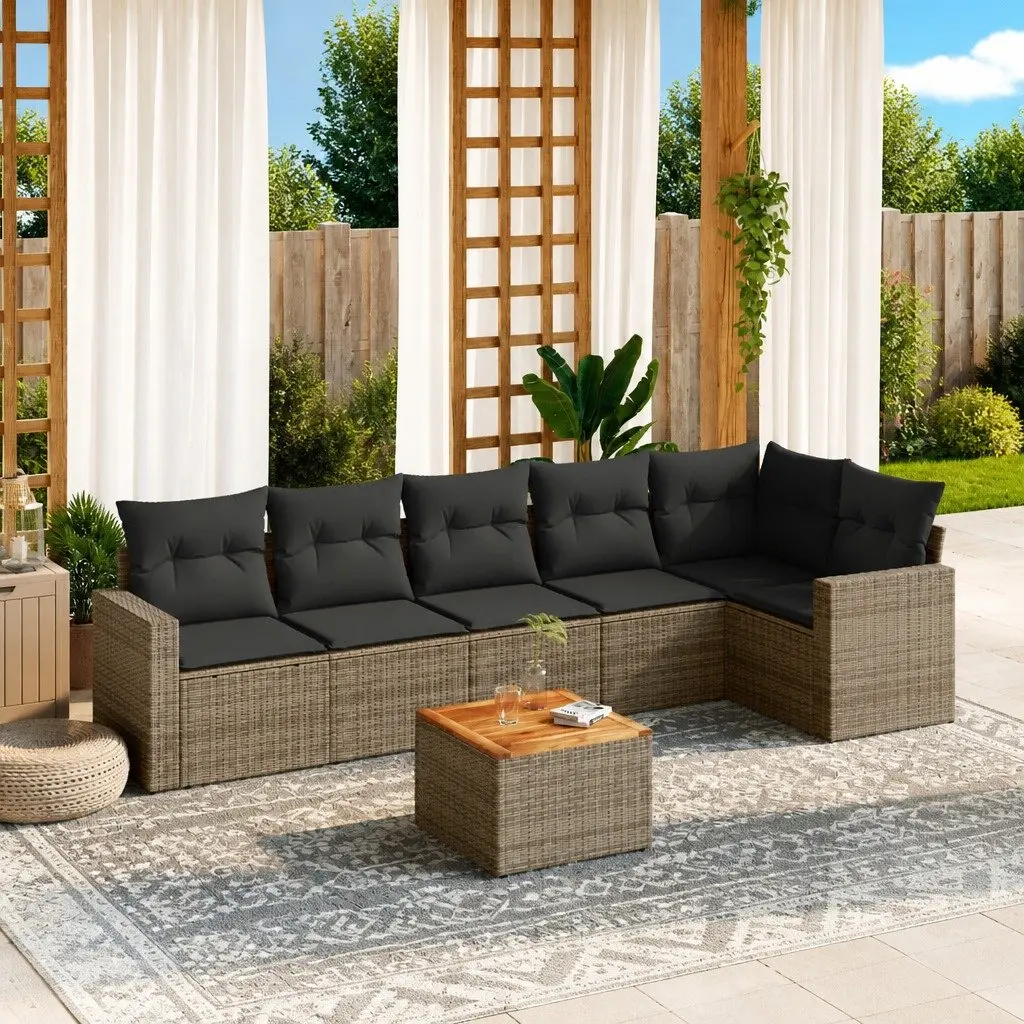 7 Piece Garden Sofa Set