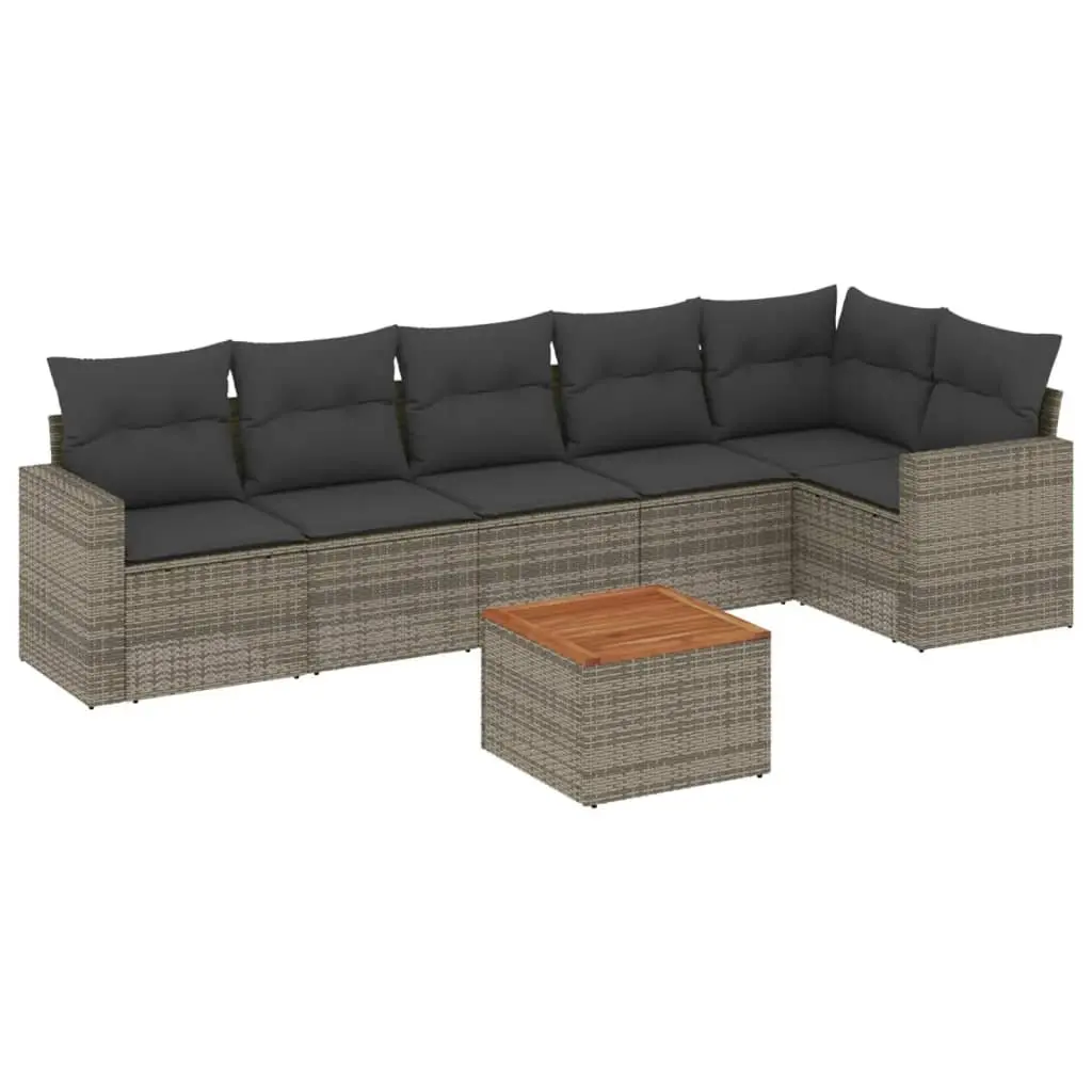 7 Piece Garden Sofa Set