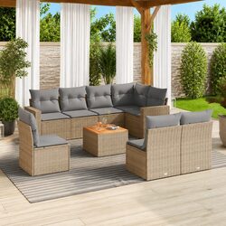 Your Perfect 9-Piece Garden Sofa Set Awaits