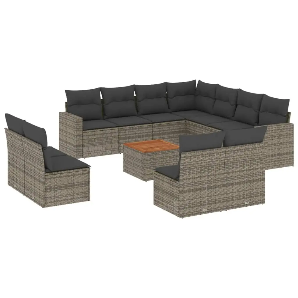 12-Piece Garden Sofa Set for Relaxation