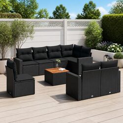 Your Perfect 9-Piece Garden Sofa Set for Relaxing Outdoors