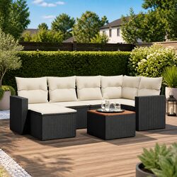 Create a Cozy Outdoor Retreat with This 7-Piece Sofa Set
