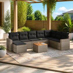 Create Your Ideal Outdoor Space with a 9-Piece Sofa Set