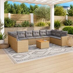 Friendly 11 Piece Outdoor Sofa Set for Your Space