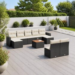 Friendly 10-Piece Outdoor Sofa Set for Your Patio